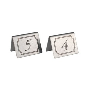 Tent Table Numbers 1 To 20 5x4cm