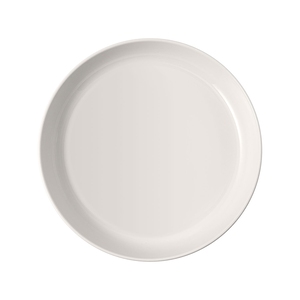 Villeroy & Boch Iconic White Porcelain Round Flat Bowl 23.8cm