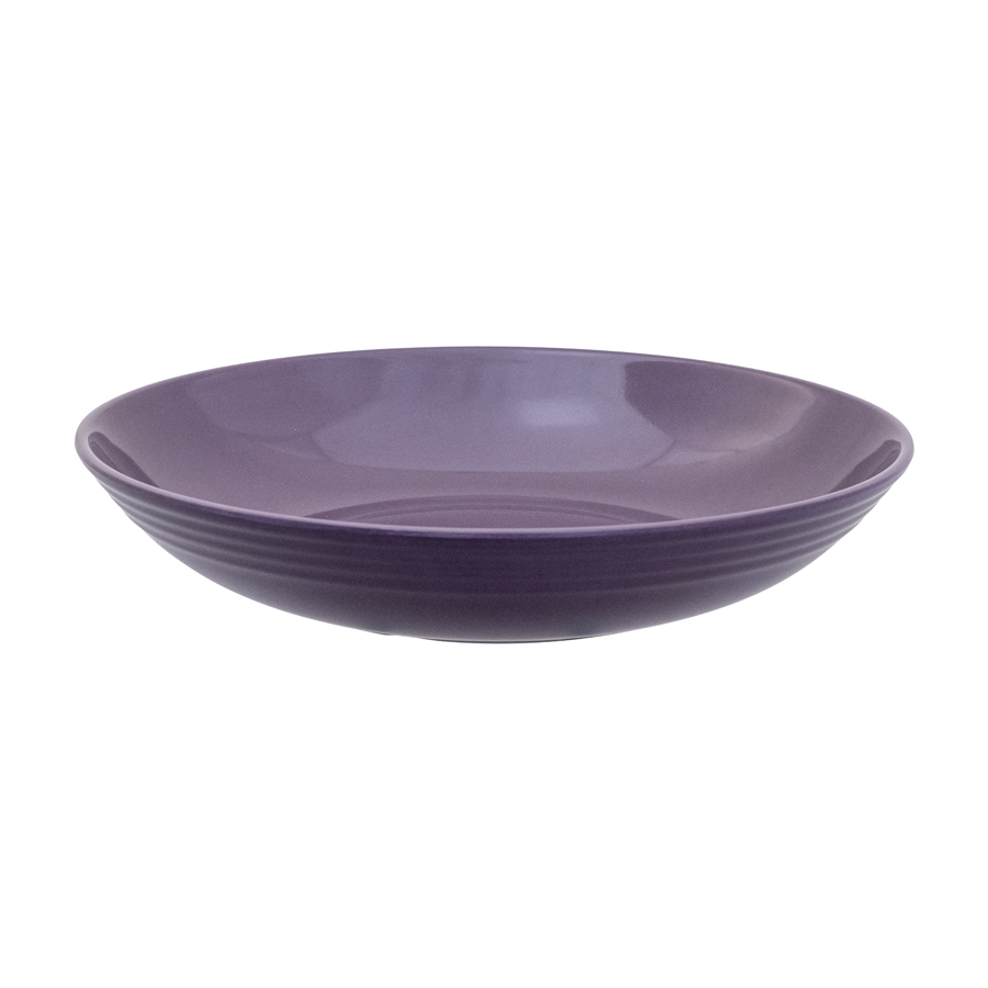 Mirage Savanna Melamine Purple Round Buffet Bowl 33cm