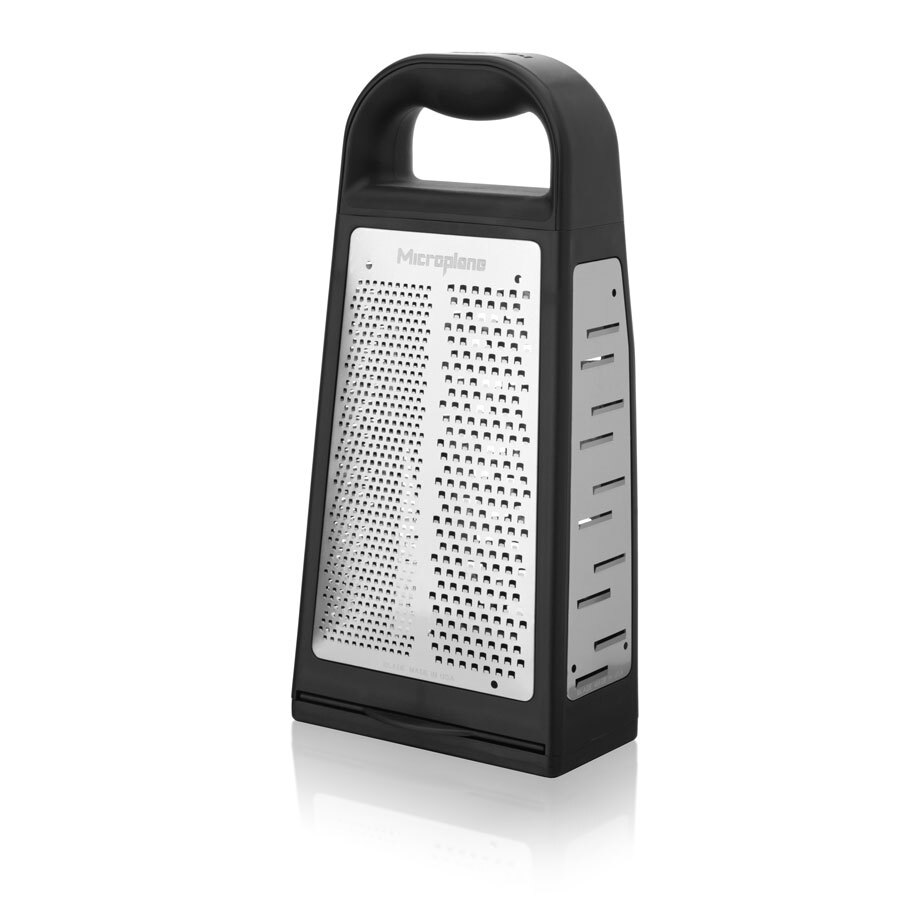 Microplane Gourmet Box Tower Grater Stainless Steel Blades 27x13.9x9.5cm