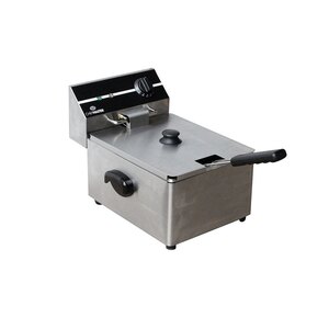 Chefmaster Countertop Electric Fryer - Single Basket - 6 Ltr