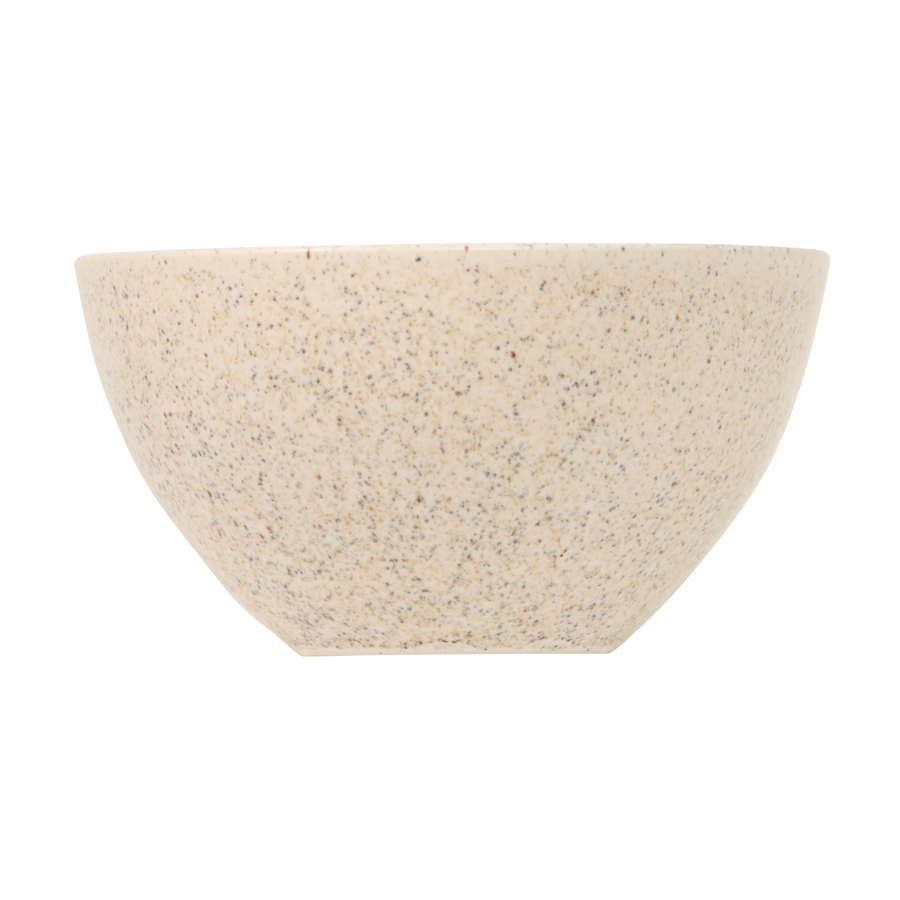 Artisan Shore Vitrified Stoneware Cream Round Deep Bowl 15.5cm