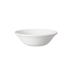 Steelite Alina Vitrified Porcelain White Round Oatmeal Bowl 16.5cm 18oz