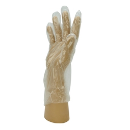 Shield GD52 Medium Clear Smooth Polythene Disposable Glove