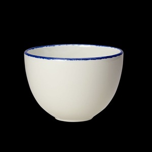 Steelite Blue Dapple Vitrified Porcelain Round Combi Cup U / H 16oz 45.5cl