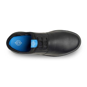 WearerTech Custom Pro Relieve Black Microfibre Unisex Lace Up Shoe With Safety Toe