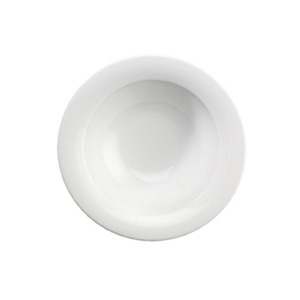 Churchill Art De Cuisine Porcelain White Round Menu Mid Rim Bowl 16.5cm 19.9cl 7oz