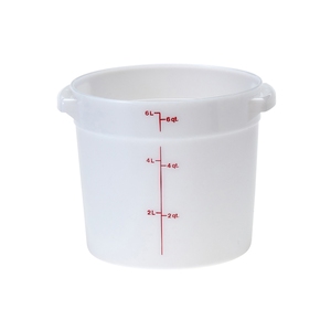 Cambro Container With Metric Measurements Polyethylene 5.7ltr