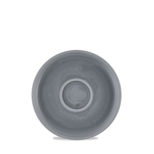 Churchill Emerge Vitrified Porcelain Seattle Grey Round Saucer 16cm