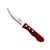Tramontina 18/10 Stainless Steel Jumbo Polywood Steak Knife red handle