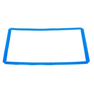 Non-Stick Baking Mat Silicone Blue/White 50x40cm