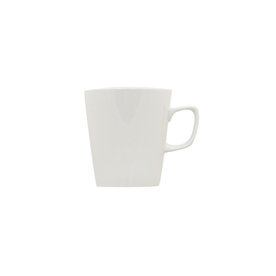 Superwhite Café Porcelain White Latte Mug 454ml 16oz