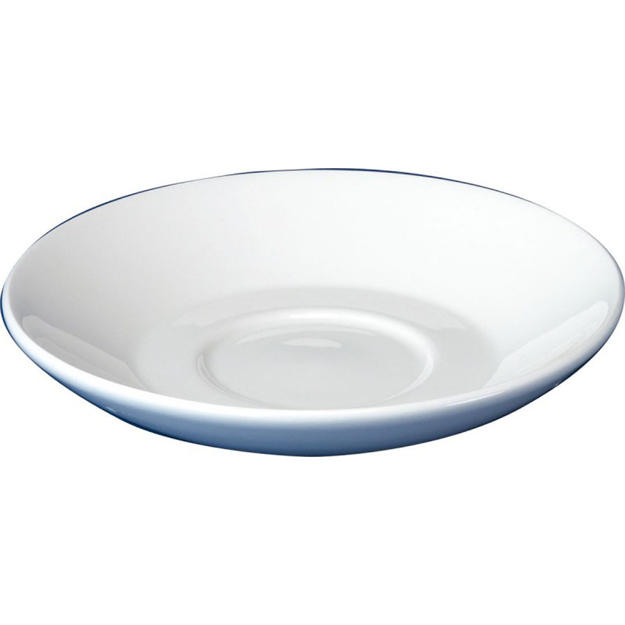 Churchill Beverage Collection Vitrified Porcelain White Round Saucer 14.2cm