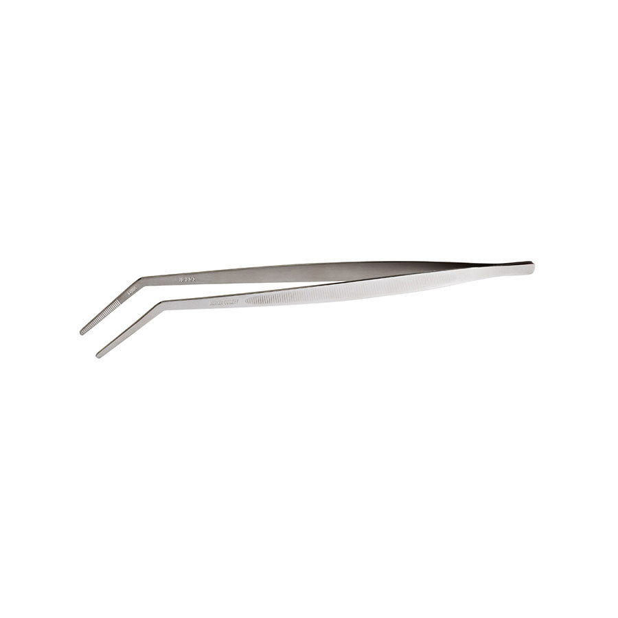 Mercer Precision Tongs Curved Tip Stainless Steel 15.6cm