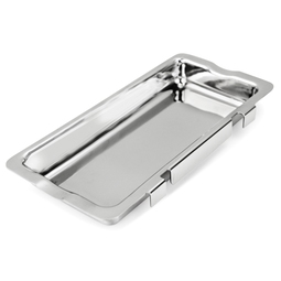 D.W. Haber Fusion Buffet System 18/10 Stainless Steel Utensil Rest 24.1x8.9cm