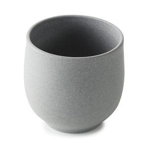Revol No.W Ceramic Grey Recyclay Round Cup 6.2x6cm 8cl