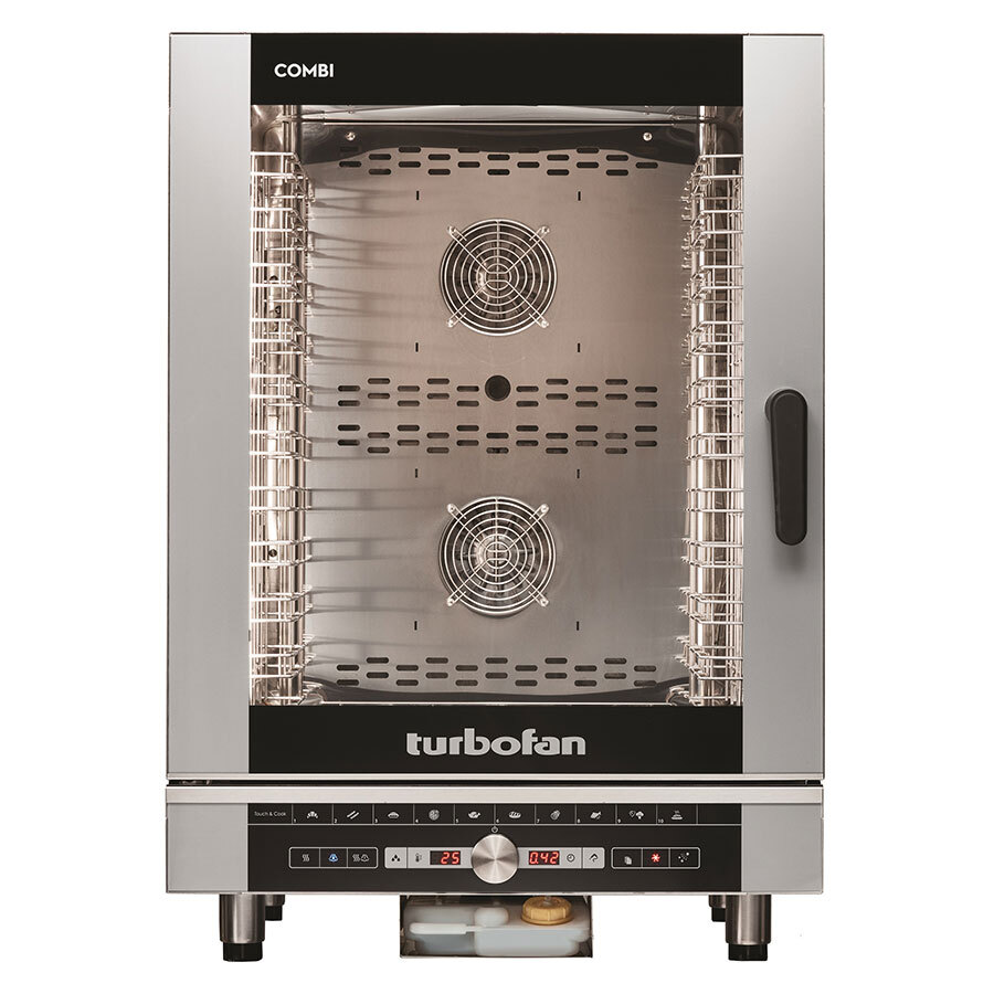Turbofan 40 Series EC40D10 Combination Oven - Electric - 10 x 1/1 Gastronorm - Touch Controls