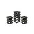 Front of the House Zig Zag Risers - Set of 3 - Matte Black