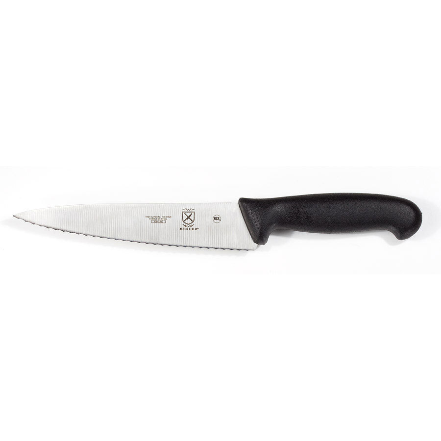 Mercer Millennia® Chef's Knife Wavy Edge 7.5in With Santoprene® Handle