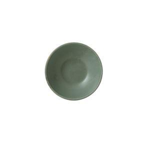 Churchill Nourish Vitrified Porcelain Andorra Green Round Contour Shallow Bowl 11.6cm 7oz