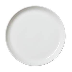Steelite Nordic Vitrified Porcelain White Round Coupe Plate 25.5cm