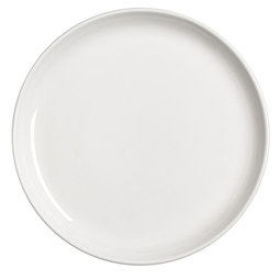 Steelite Nordic Vitrified Porcelain White Round Coupe Plate 28cm