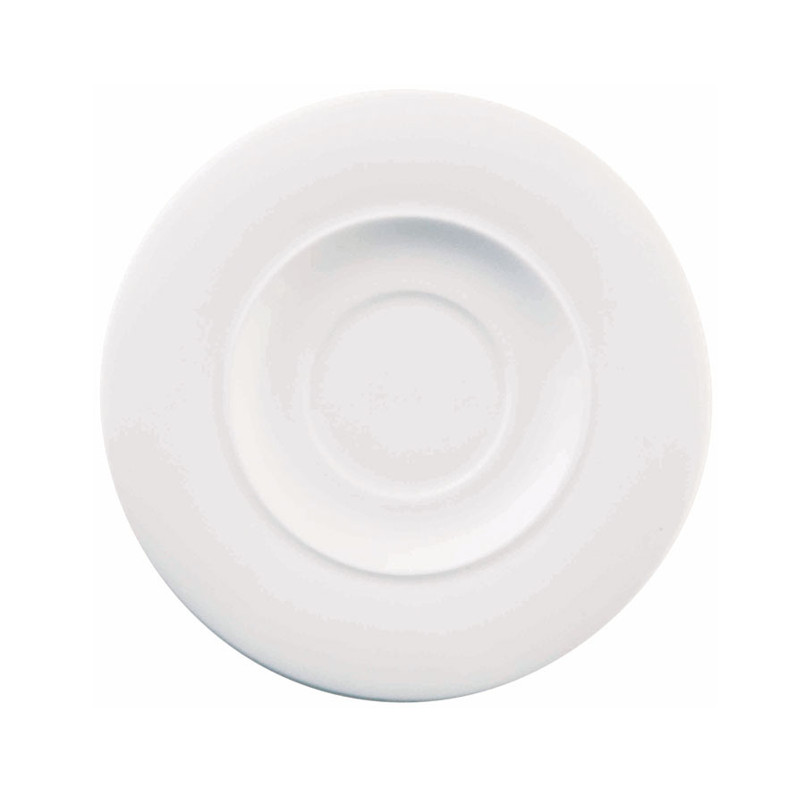 Churchill Ambience Alchemy Fine China White Round Saucer 16.2cm For BB023