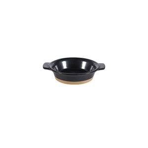 Churchill Art De Cuisine Igneous Stoneware Black Individual Dish 12cm 19cl 6.6oz