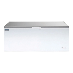 Arctica Chest Freezer - 568Ltr - White with Stainless Steel Lid