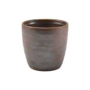 Genware Terra Porcelain Copper Round Chip Cup 30cl 10.5oz