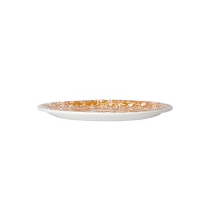 Steelite Ink Vitrified Porcelain Legacy Ginger Round Coupe Plate 20.25cm