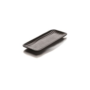 Steelite Melamine Zen Black Platter 27.6x 11.7cm 10 7/8x4 5/8 Inch