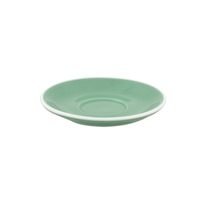Superwhite Café Porcelain Sage Green Round Saucer 14cm